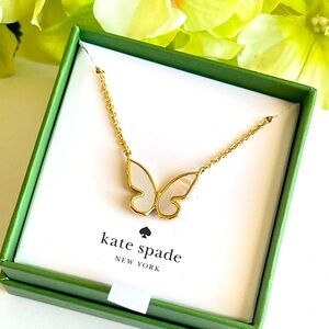 Kate Spade Gold Butterfly Pendant Necklace